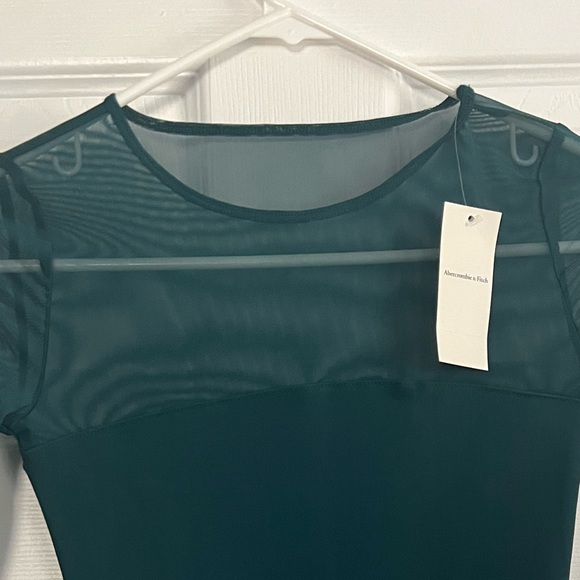 Abercrombie & finch NWT XS teal body suit - Picture 2 of 2